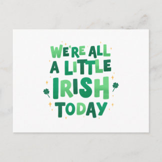 St. Patrick's Day Postkarte