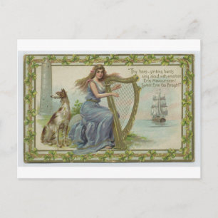 St. Patrick's Day Postkarte