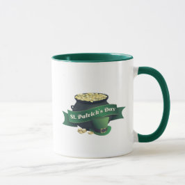 "St Patrick's Day Pot of Gold" Funny Irish Tasse