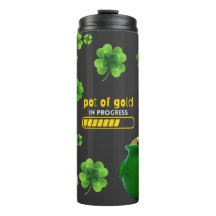 St Patricks Day Pot of Gold In Progress Tumbler