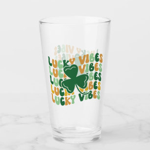 St Patrick's Day Quote Glass Glas