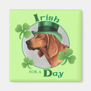 St. Patrick's Day Redbone Magnet