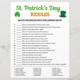 St. Patrick's Day Riddles Game