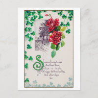St. Patrick's Day Rose, Vintag