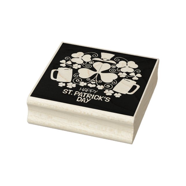St Patrick's Day Rubber Briefmarke Gummistempel (Stempel)