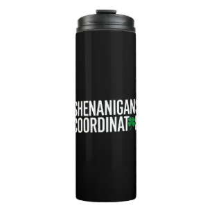 St. Patrick's Day Schabernack-Koordinator Thermosbecher