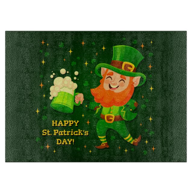 St. Patrick's Day Schneidebrett (Vorderseite)