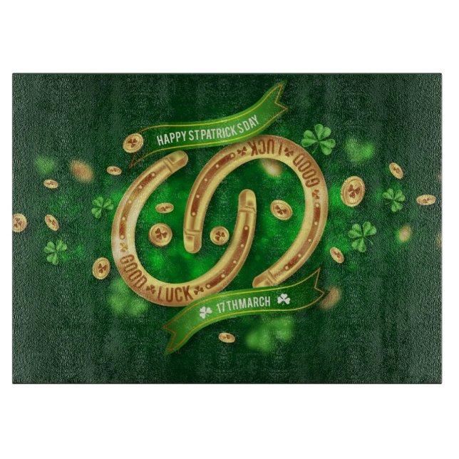 St. Patrick's Day Schneidebrett (Vorderseite)