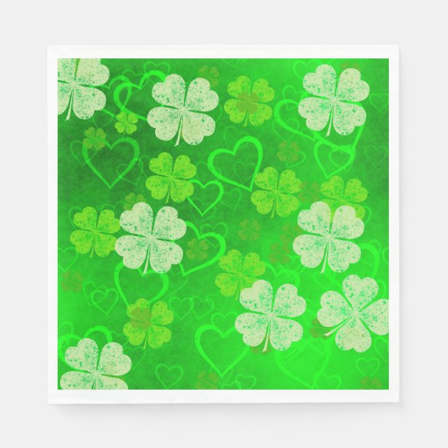 St. Patrick's Day Serviette (Vorderseite)