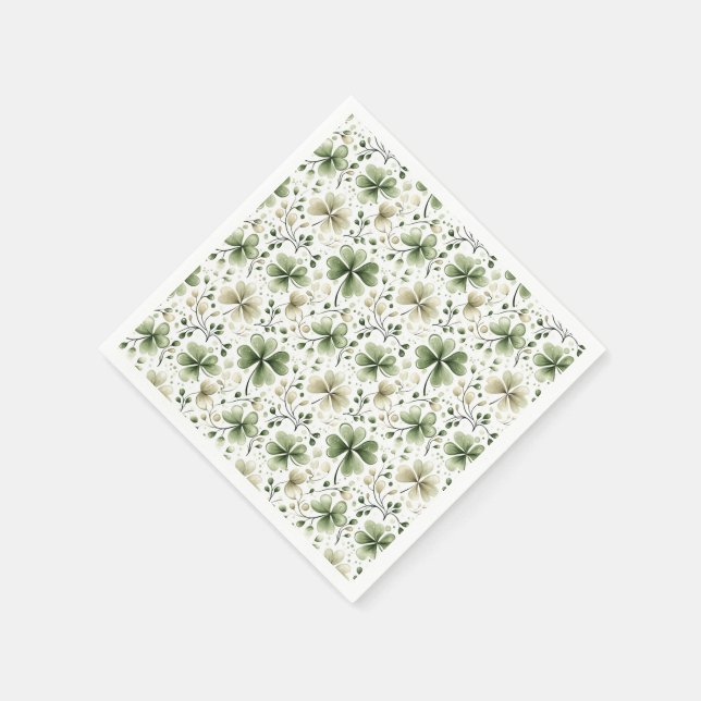 St. Patrick's Day Serviette (Ecke)