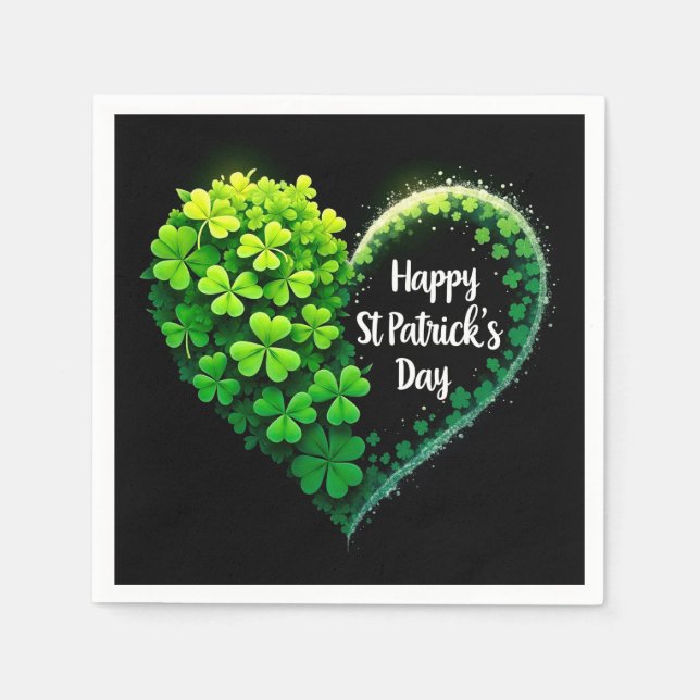 St. Patrick's Day  Serviette (Vorderseite)