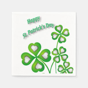 St. Patrick's Day Servietten