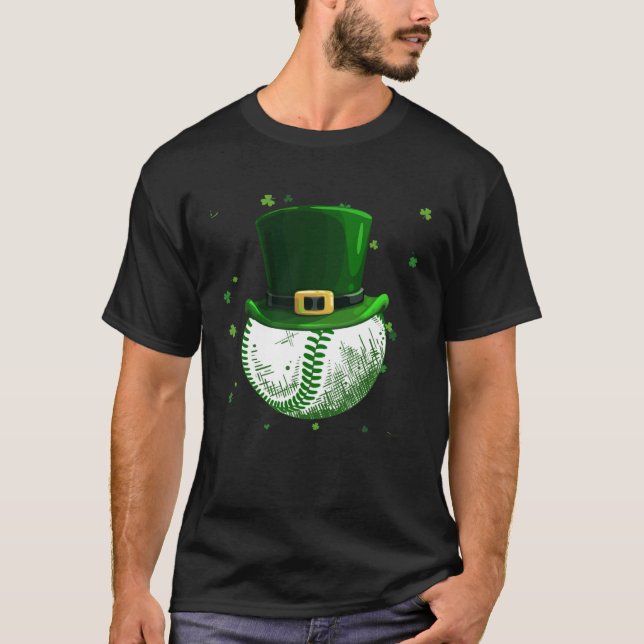 St Patricks Day Shamrock Baseball Saint Paddy s Ki T-Shirt (Vorderseite)