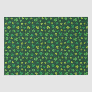 St. Patrick's Day Shamrocks Seidenpapier