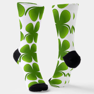 St. Patricks Day Shamrocks Thunder_Cove Socken