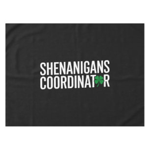 St. Patrick's Day Shenanigan Coordinator Tischdecke