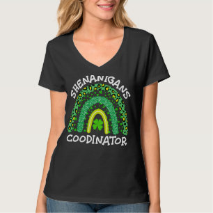 St. Patrick's Day Shenanigan Koordinator Funny Tea T-Shirt