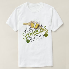 St Patrick's Day Shenanigans Party Fun T-Shirt
