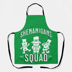 ST PATRICK'S DAY - SHENANIGANS SQUAD SCHÜRZE