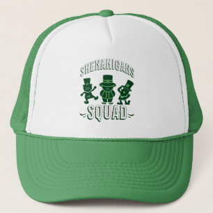 ST PATRICK'S DAY - SHENANIGANS SQUAD TRUCKERKAPPE