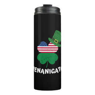 St. Patrick's Day Shenanigator Thermosbecher