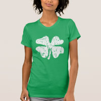 St. Patrick's Day Shirt für Frauen | Kleeblatt grü