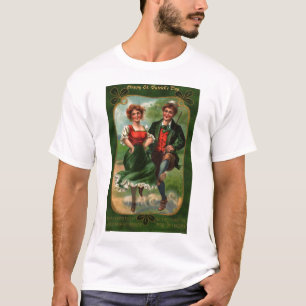St. Patrick's Day-Shirt für Frauen mit Herzen voll T-Shirt