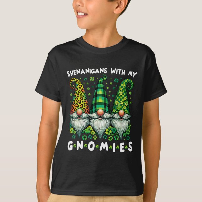 St Patricks Day Shirt Women - Shenanigans with my (Vorderseite)