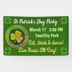 St. Patrick's Day Siegel Banner