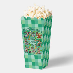 St. Patrick's Day Spaß und niedliche "Party-Tiere" Geschenkschachtel