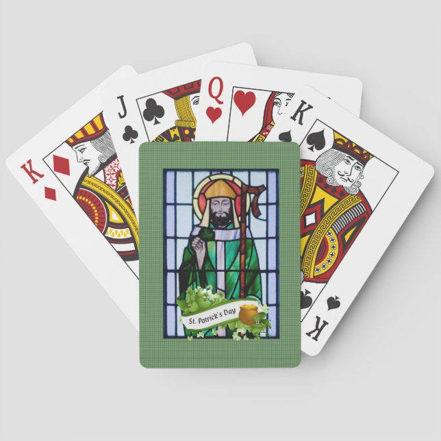 St. Patrick's Day Spielkarten-Deck Spielkarten (Rückseite)