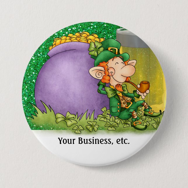 St. Patrick's Day - SRF Button (Vorderseite)