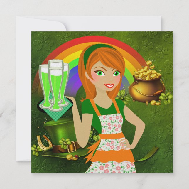 St. Patrick's Day - SRF Einladung (Vorderseite)