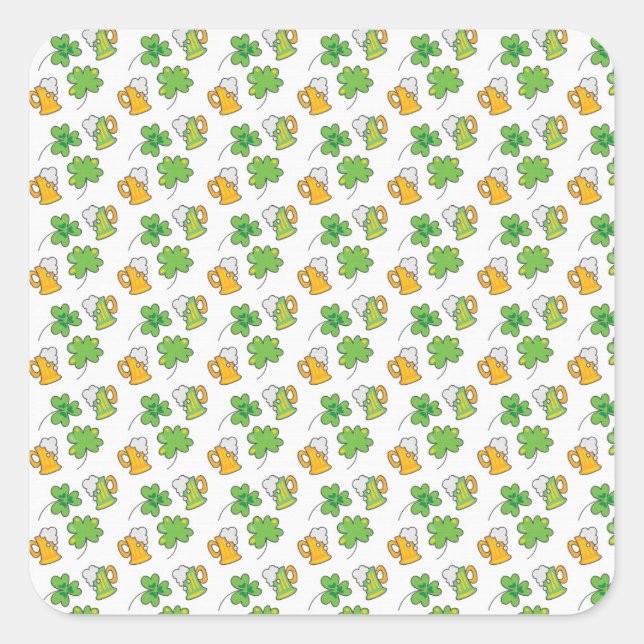 St. Patrick's Day Stickers (Vorderseite)