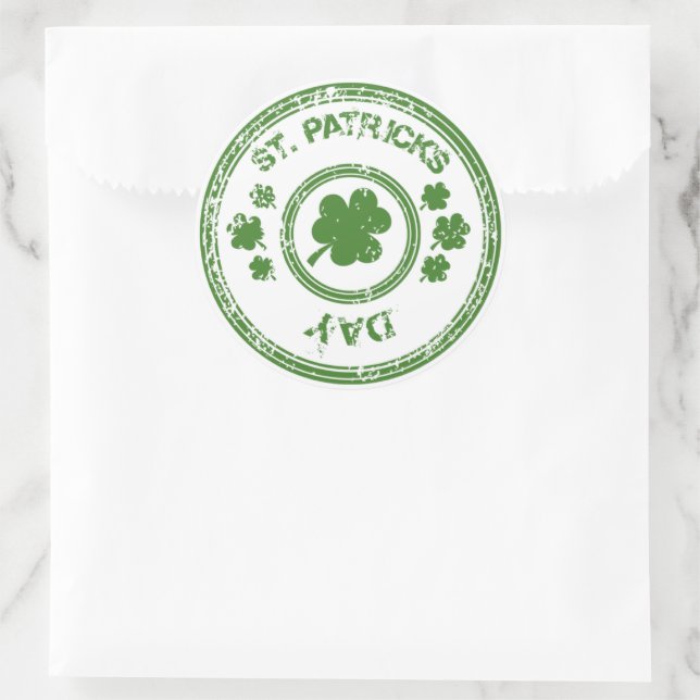 St. Patrick's Day Stickers (Tasche)