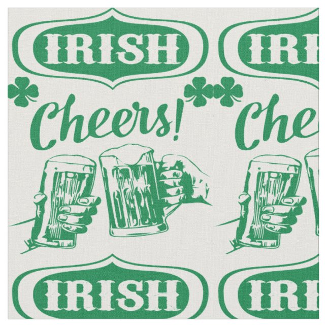 St. Patrick's Day 🍀 Stoff 🍀 (Nahaufnahme)