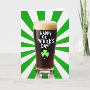 St. Patrick's Day Stout Karte