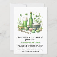 St. Patrick's Day Sushi - Rollin' im Grünen!