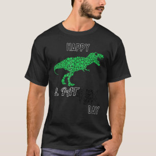 St Patricks Day T Rex Happy Pat Rex Day Dinosaurie T-Shirt
