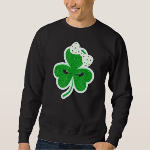 St Patricks Day T-Shirt Women Teen Girls Irish Sha Sweatshirt