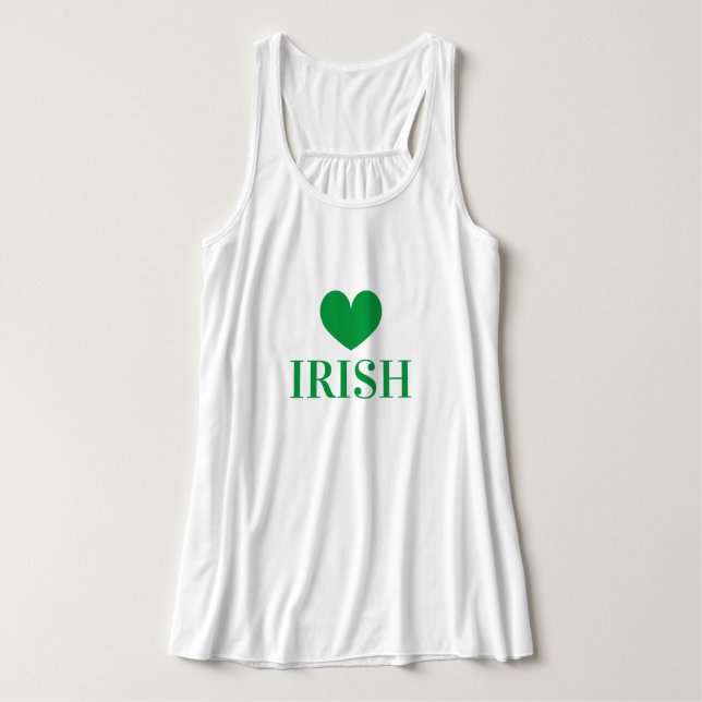 St Patricks Day Tank Top (Design Vorderseite)