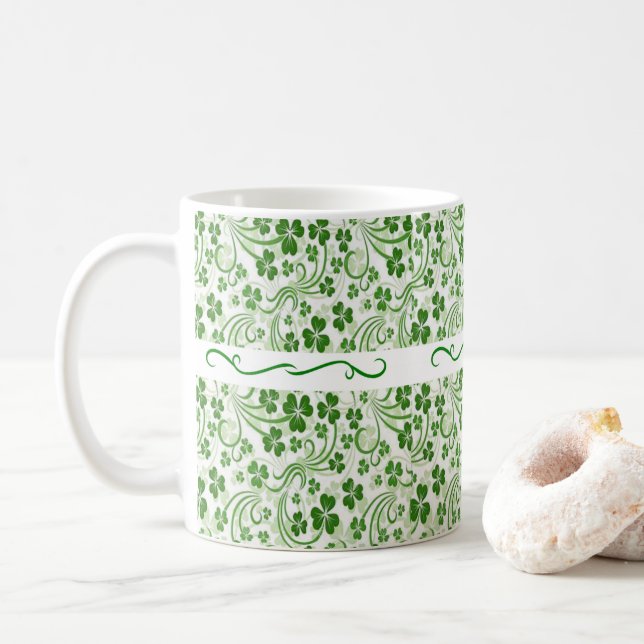 St. Patrick's Day Tasse (Mit Donut)