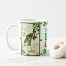 St. Patrick's Day Tasse