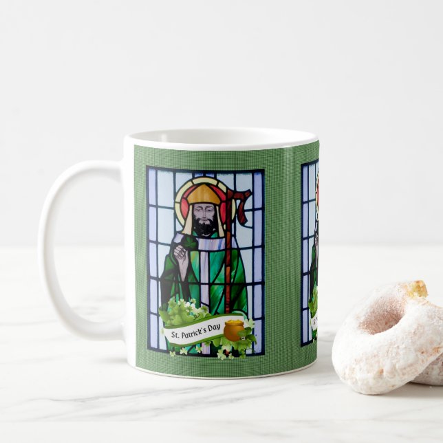 St. Patrick's Day Tasse (Mit Donut)