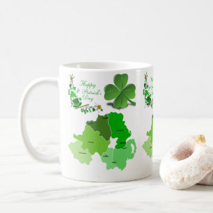 St. Patrick's Day Tasse