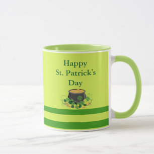 St. Patrick's Day Tasse