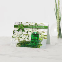 St. Patrick's Day - Tasse mit grünem Getränk - Bea