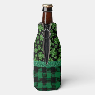 St. Patrick's Day Thema Muster Flaschenkühler