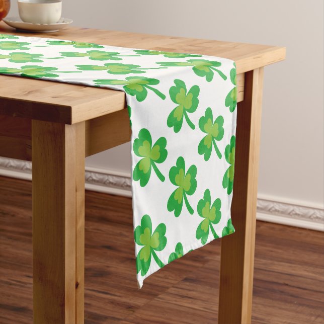 St Patricks Day Tischtuch Kurzer Tischläufer (Beispiel)