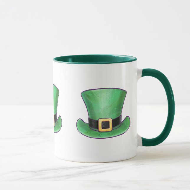 St Patrick's Day Top Hut Tasse (Rechts)